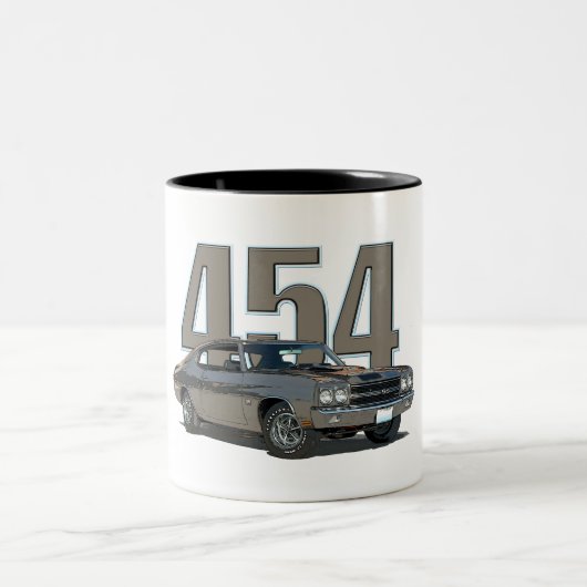 1970 Chevelle SS-mok koffie Tweekleurige Koffiemok (Center)