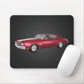 1970 Chevelle SS: Snoep Apple Finish: Mousepad Muismat (Met muis)