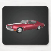 1970 Chevelle SS: Snoep Apple Finish: Mousepad Muismat (Voorkant)