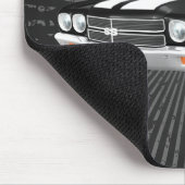 1970 Chevelle SS: Zwarte afwerking: Mousepad Muismat (Hoek)