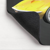 1970 Corvette Sportauto: Gele afwerking: Mousepad Muismat (Hoek)