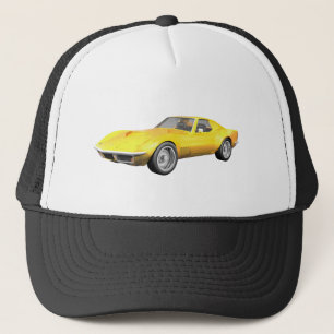 1970 Corvette Sportauto: Gele finish Trucker Pet