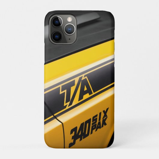 1970 Dodge Challenger T/A 340 Six Pak Case-Mate iPhone Case (Achterkant)