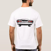 1970 Dodge Challenger Voor en achter T-shirt (Achterkant)