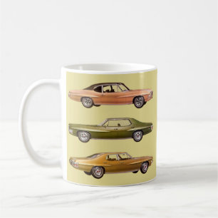 1970 Drie Spier Auto's Koffiemok