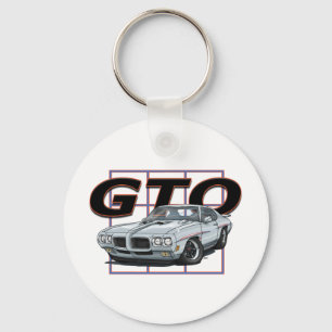 1970 GTO Silver Sleutelhanger