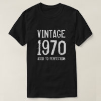 1970 mannen 50th Birthday shirt