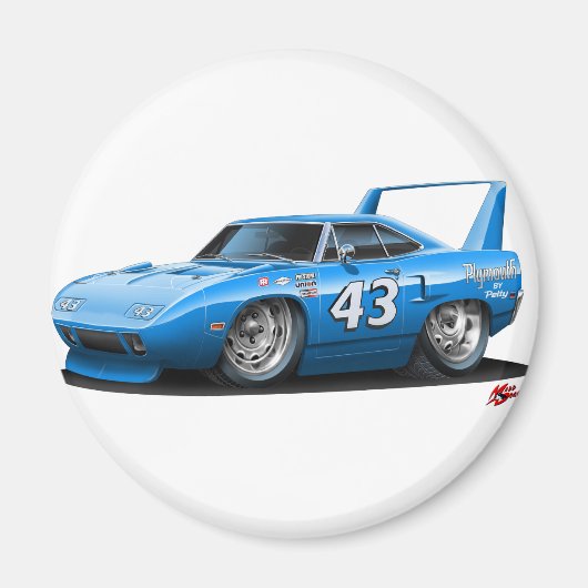 1970 Nascar Superbird Petty Magneet (Voorkant)