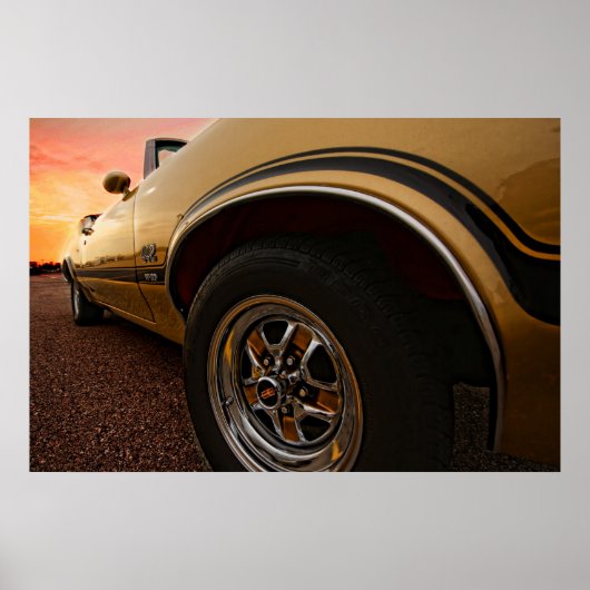 1970 Olds 4-4-2 W-30 Poster (Voorkant)