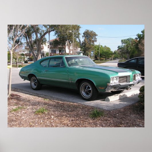 1970 Oldsmobile Cutlass Sport Poster (Voorkant)