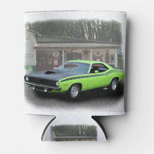 1970 Plymouth AAR Cuda in vulstato series Blikjeskoeler (Voorkant)