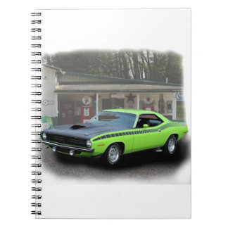 1970 Plymouth AAR Cuda in vulstato series Notitieboek