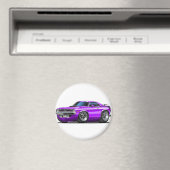 1970 Plymouth Cuda Paarse auto Magneet (Insitu (Vaatwasser))