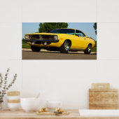 1970 Plymouth Hemi Cuda Poster (Keuken)