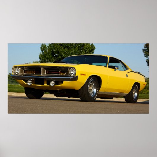 1970 Plymouth Hemi Cuda Poster (Voorkant)