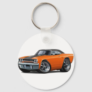 1970 Roadrunner Oranje-Black Top Sleutelhanger