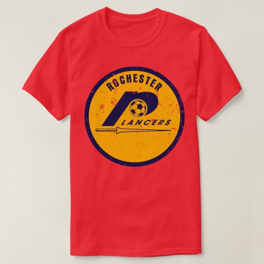 1970 Rochester Lancers  voetbal T-shirt (Design voorkant)