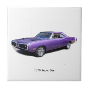 1970 Super Bee-tegels Tegeltje