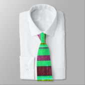 1970 Verticale Bold Stripe Necktie Stropdas (Gebonden)