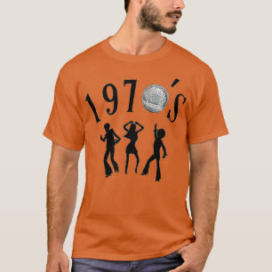 1970s Disco Party thema kostuum T-shirt