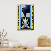 1970s poster Superior Acid Blows your mind (Keuken)