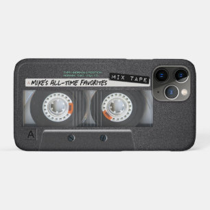 1970's Retro Cassette Mix Tape iPhone 11 Pro Hoesje
