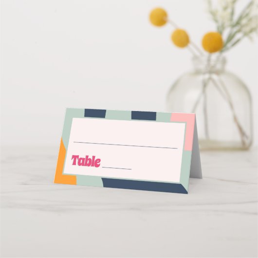 1970s Retro Groovy Bold Abstract (Voorkant)