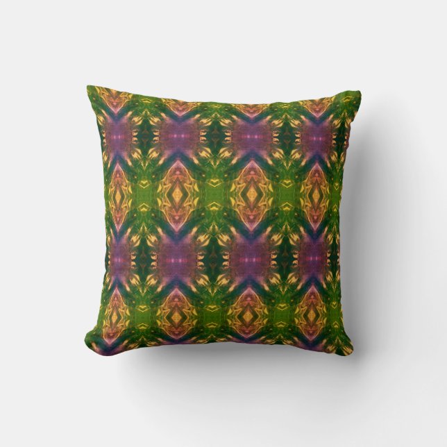 1970's Style Retro Throw Pillow Kussen (Voorkant)