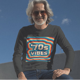 1970s vibes 70s vibes BOOMER HIPSTER T-SHIRTS