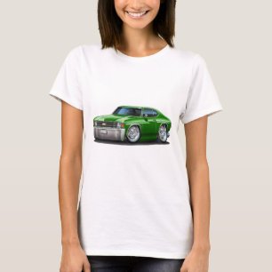 1971-1972 Chevelle Green Car T-shirt