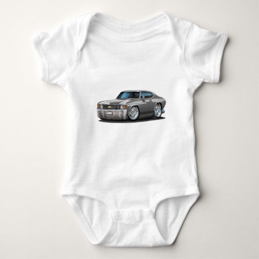 1971-1972 Chevelle Grey Car Romper (Voorkant)