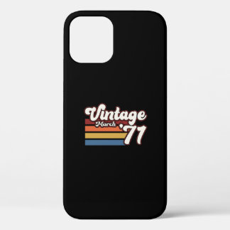  1971 50e verjaardag maart iPhone 12 hoesje