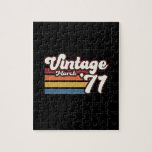 1971 50e verjaardag maart legpuzzel