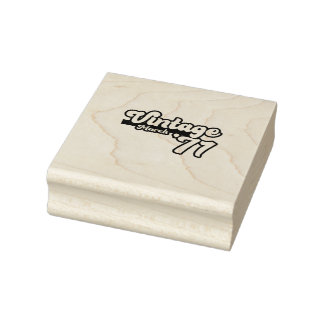  1971 50e verjaardag maart 	rubberstempel