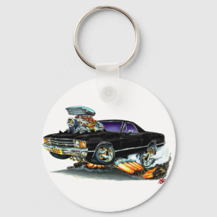 1971-72 El Camino Black Truck Sleutelhanger