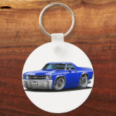 1971-72 El Camino Blue Truck Sleutelhanger (Voorkant)