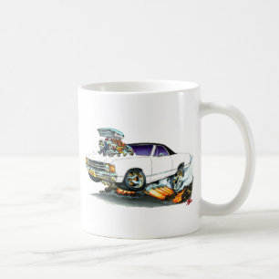 1971-72 El Camino White-Black Truck Koffiemok