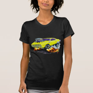 1971-73 Cuda gele auto T-shirt