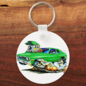 1971-74 Nova Green Car Sleutelhanger (Voorkant)