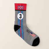 1971 CHAUSSETTES DE COURSE VIC (Droite extérieur)