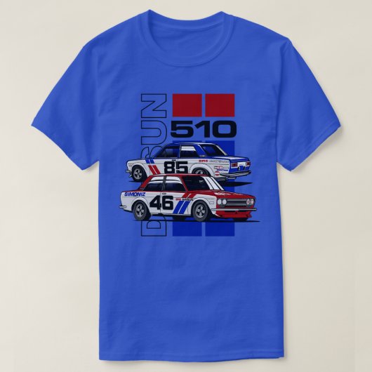 1971 Datsun 510 Trans Am TShirt (Design devant)