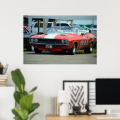 1971 Dodge Challenger Pace car Poster (Thuiskantoor)