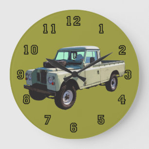 1971 Land Rover Pickup Truck Grote Klok