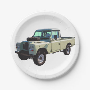 1971 Land Rover Pickup Truck Papieren Bordje
