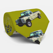 1971 Land Rover Pickup Truck Stropdas (Opgerold)