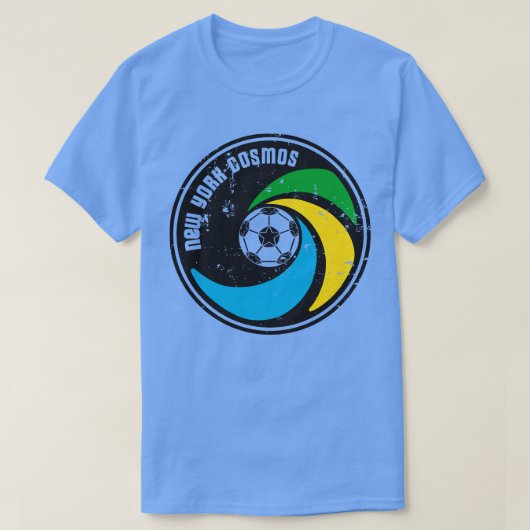 1971 New York Cosmos  Voetbal T-shirt (Design voorkant)