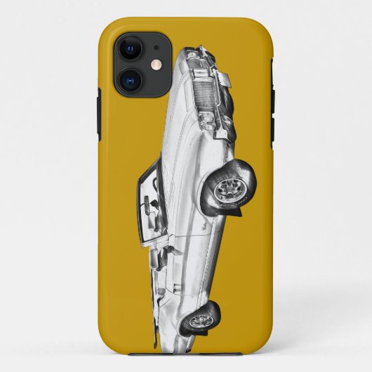 1971 Oldsmobile Cutlass Opperste Car Illustration Case-Mate iPhone Case (Achterkant)