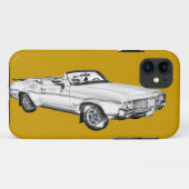 1971 Oldsmobile Cutlass Opperste Car Illustration Case-Mate iPhone Case (Achterkant (horizontaal))