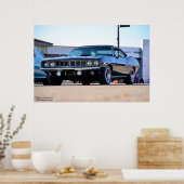 1971 Plymouth Hemi Cuda Poster (Keuken)