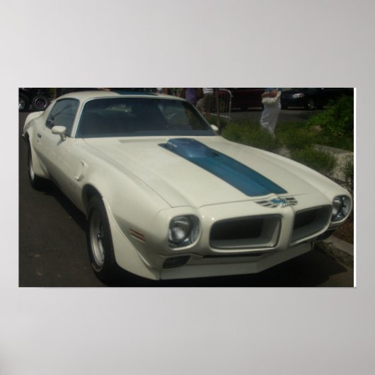 1971 Pontiac Trans Am Hardtop Poster (Voorkant)